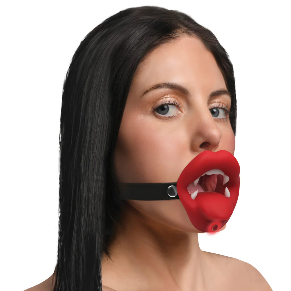 Master Series 'Vampire' Vibrating Mouth Gag