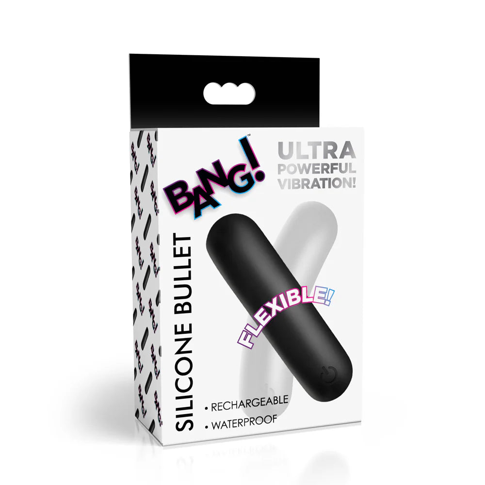 BANG! ''Flexible'' Silicone Bullet -Black