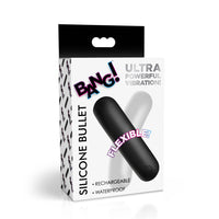 BANG! ''Flexible'' Silicone Bullet -Black