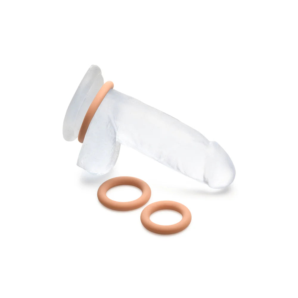 JOCK Discrete 'Tan' 3pc Cock Ring Set