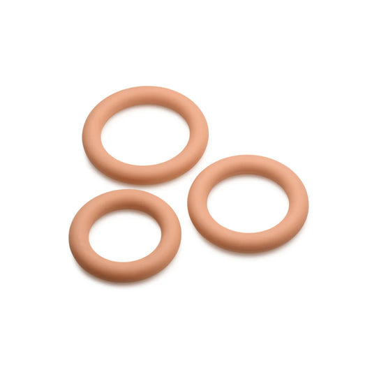 JOCK Discrete 'Tan' 3pc Cock Ring Set