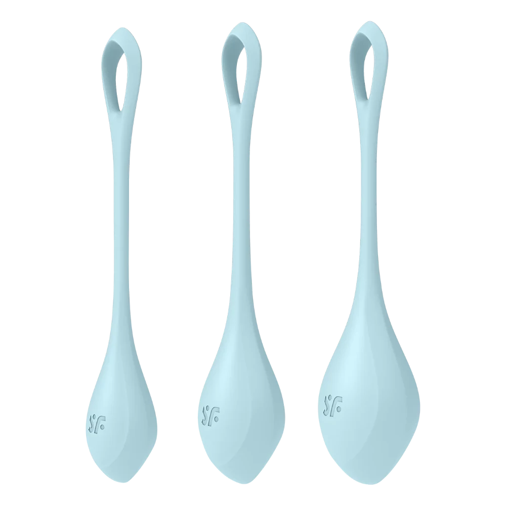 Satisfyer "Yoni Power 2" Trainer Set  -Light Blue