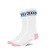 Prowler Red Crew Socks Trans