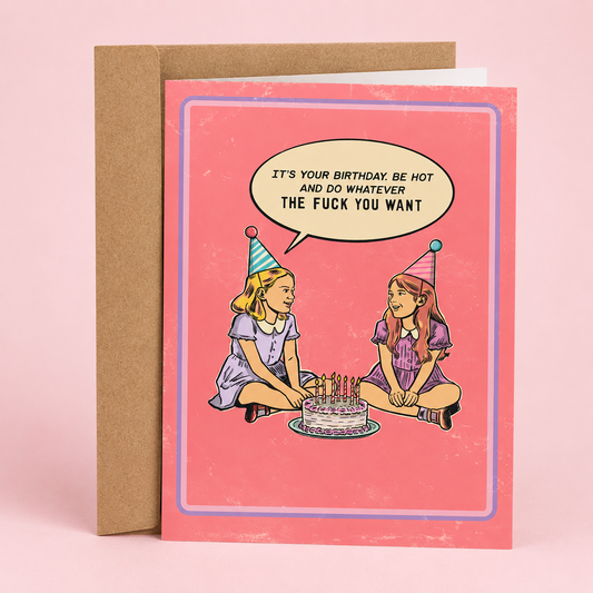 Do Whatever The Fuck You Want card