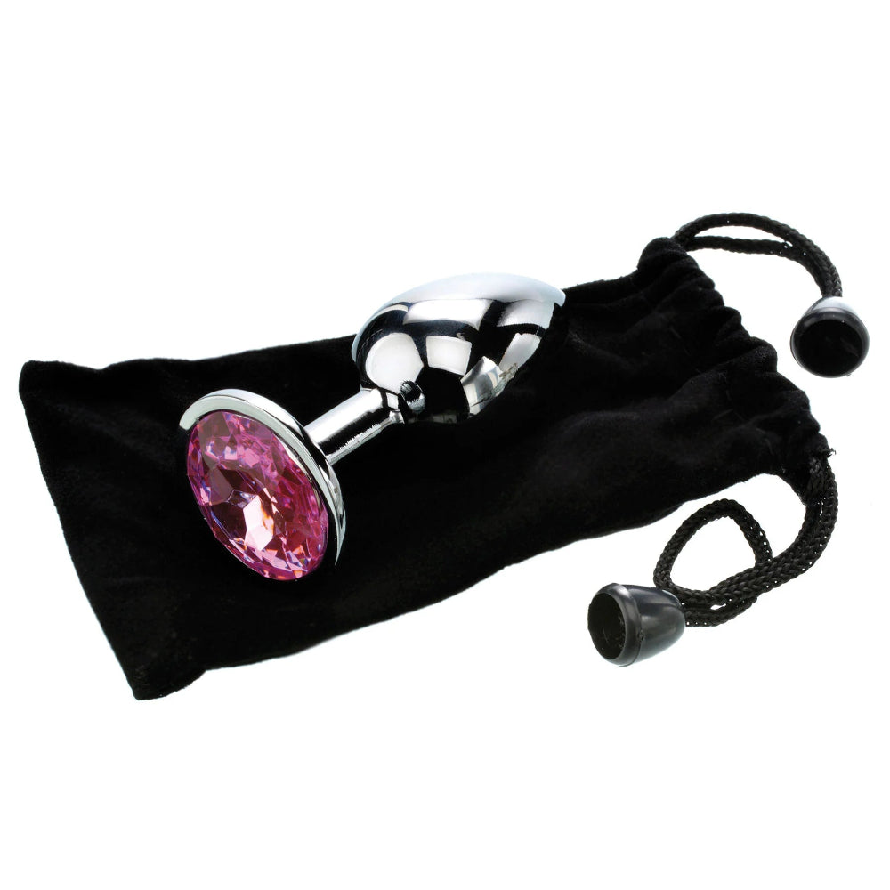 Adam & Eve 'Pink' Gem Anal Plug -Small