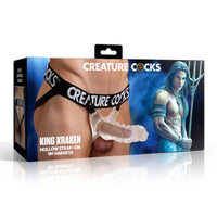 Creature Cocks 'King Kraken' Hollow Strap-On w/ Harness