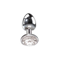 Adam & Eve 'Clear' Gem Anal Plug -Small