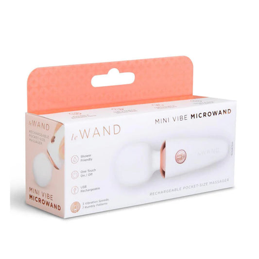Le Wand Mini Micro Wand -White