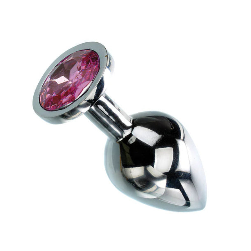 Adam & Eve 'Pink' Gem Anal Plug -Medium