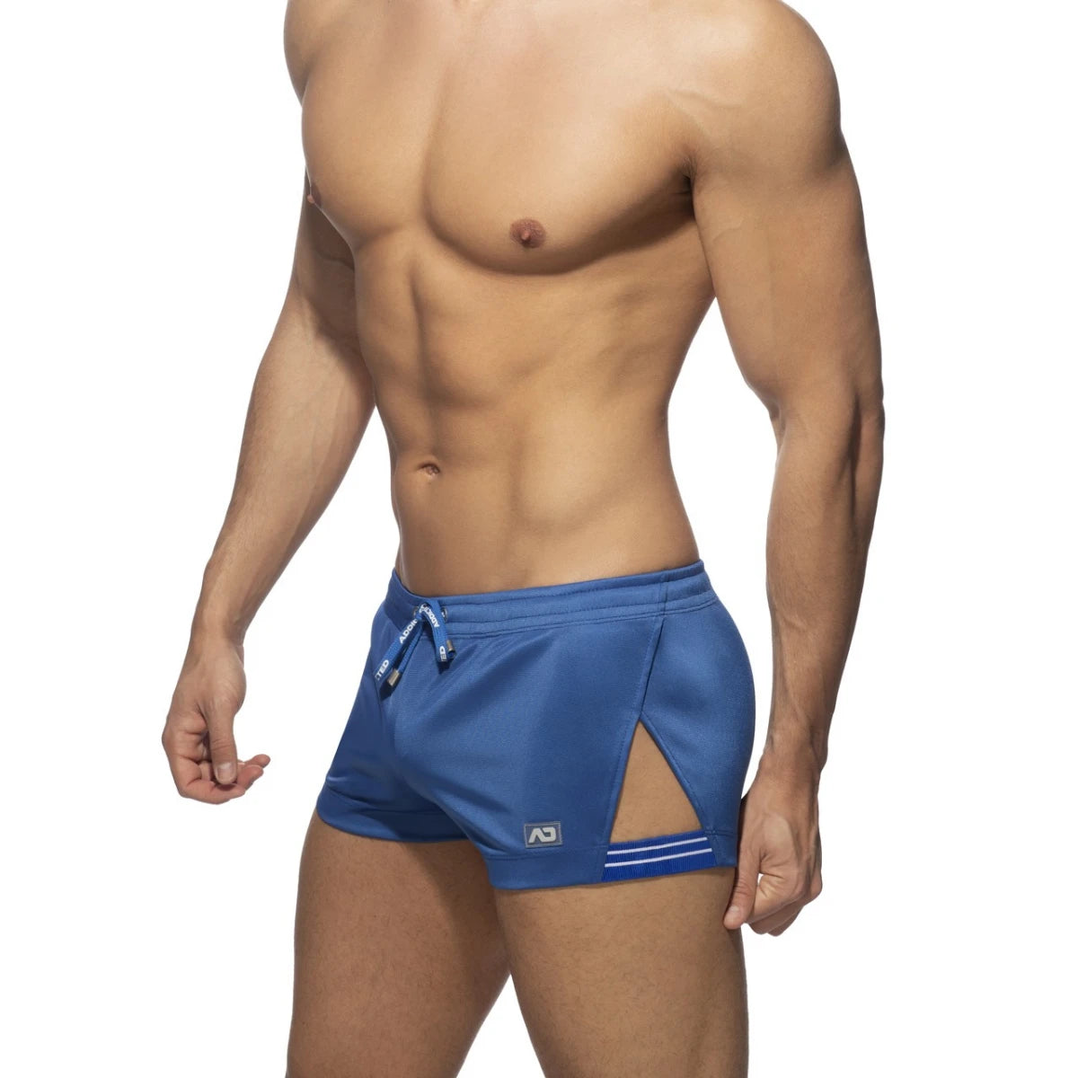 Addicted Side Stripe Short - Red