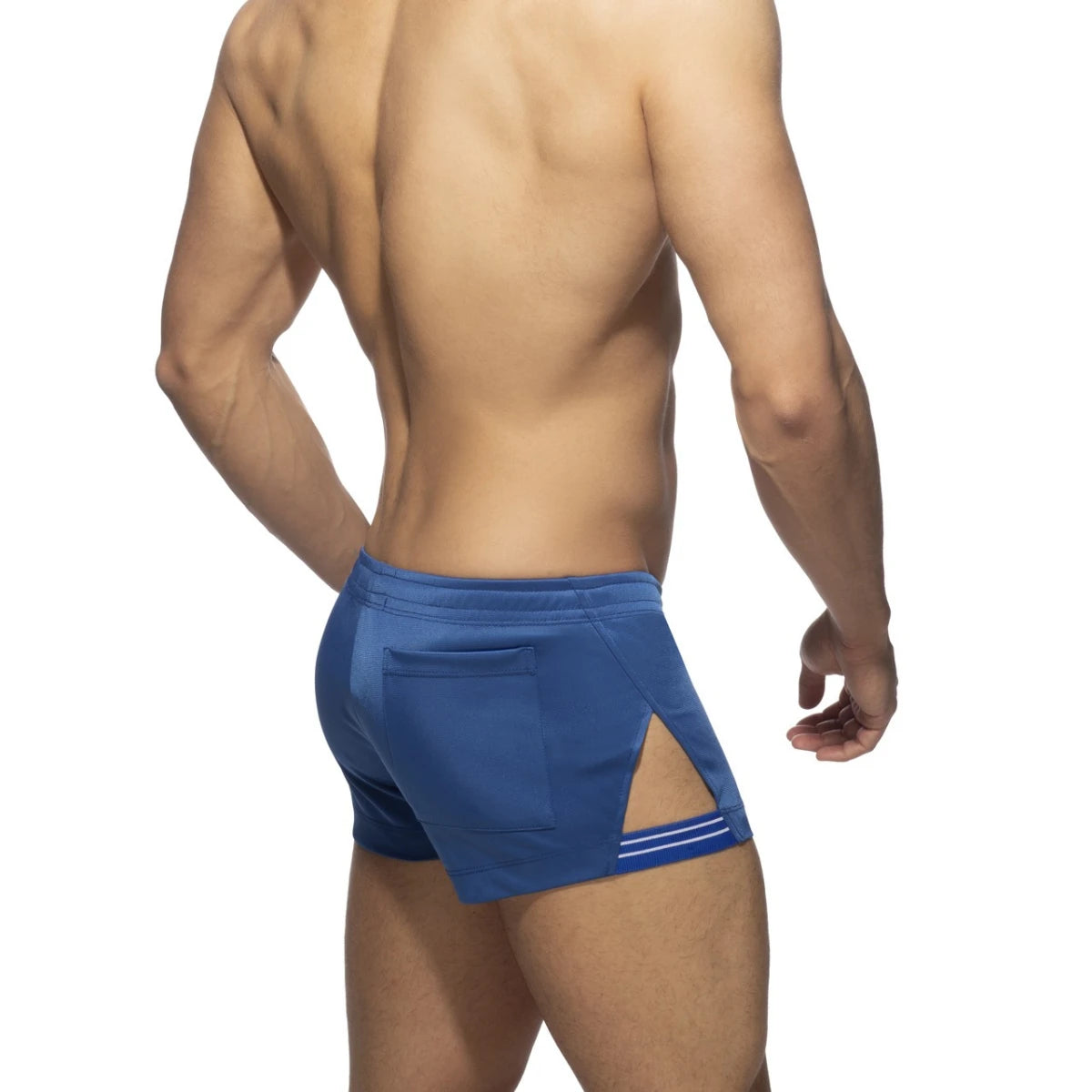 Addicted Side Stripe Short - Red