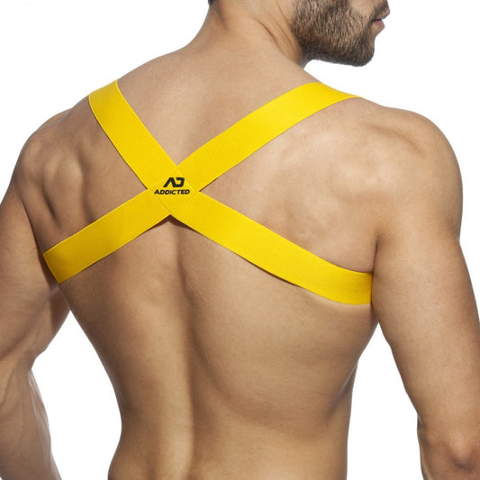 Addicted Spider Harness Yellow AD814