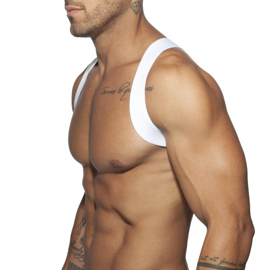 Addicted Spider Harness White AD814