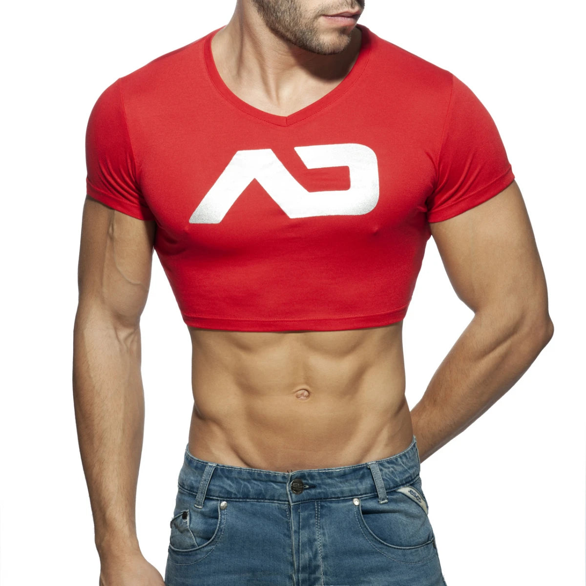Addicted AD Crop Top - Pink
