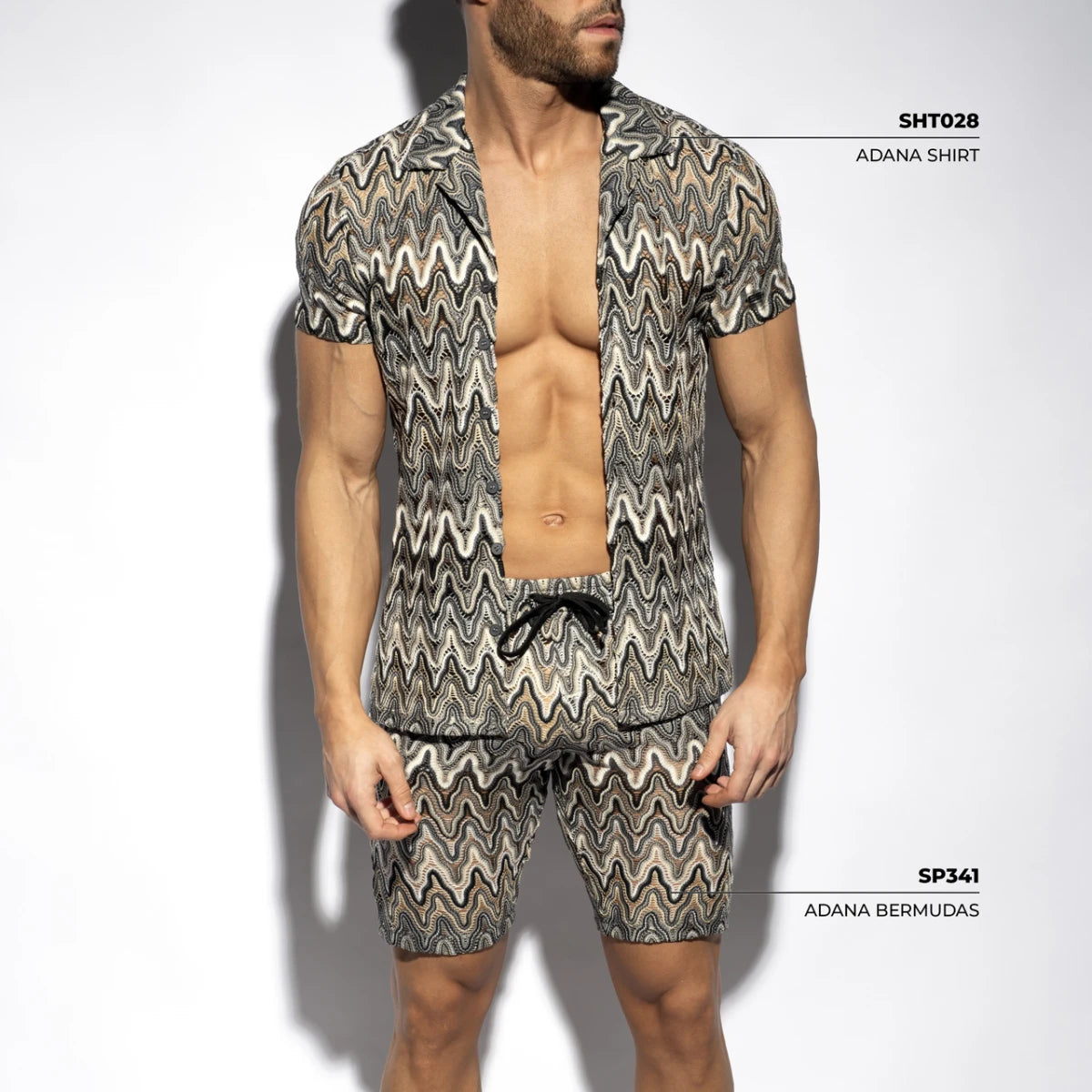 ES Collection Adana Bermudas - Brown
