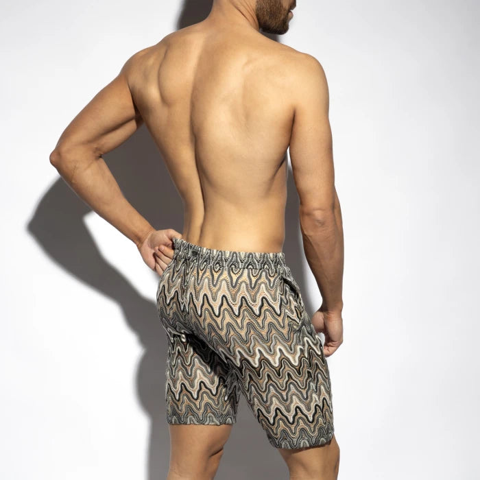 ES Collection Adana Bermudas - Brown