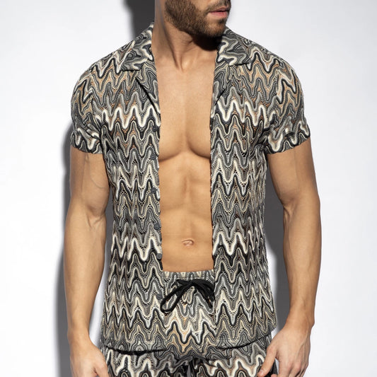 ES Collection Adana Shirt - Brown