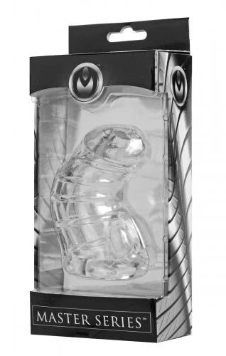 MS 'Detained' Soft Body Chastity Cage -Clear