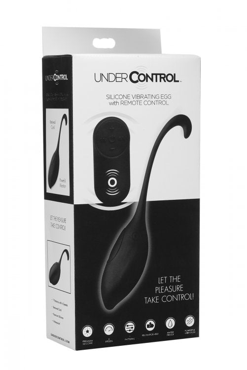 Under Control Vibrating Silicone Egg w/ Remote