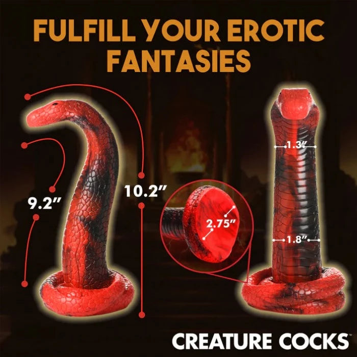 Creature Cocks "King Cobra" Dildo