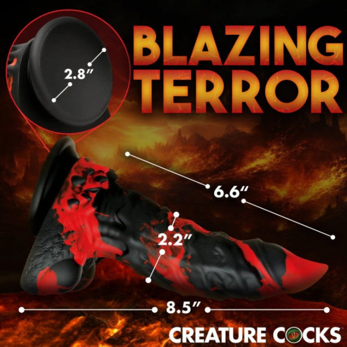 Creature Cocks "Fire Demon" Dildo