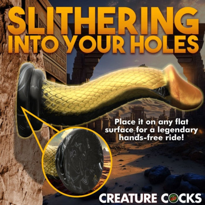 Creature Cocks "Golden Mamba" Dildo