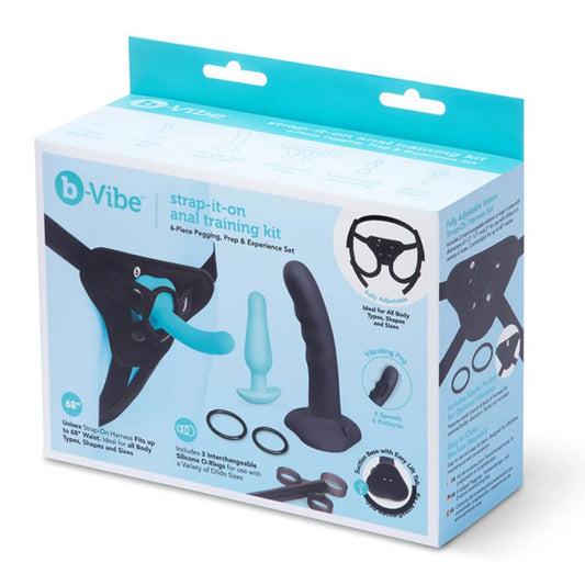 B-Vibe Strap-It-On Anal Training Kit