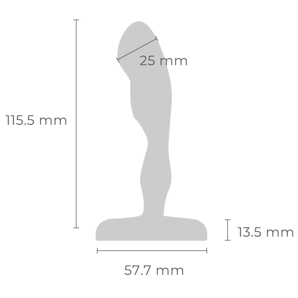 b-Vibe Prostate Plug - Stainless Steel