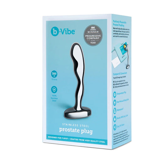 b-Vibe Prostate Plug - Stainless Steel