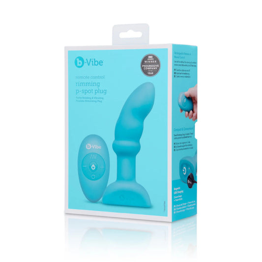 b-Vibe 'Rimming P-spot' Plug -Teal