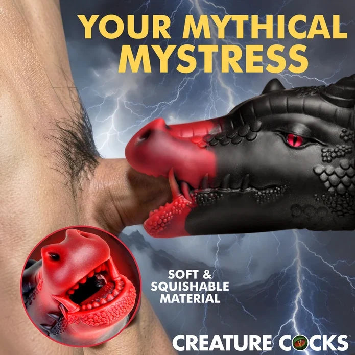Creature Cocks 'Drago' Silicone Masturbator