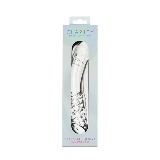 Clarity Glass Dildo - Celestial Desire