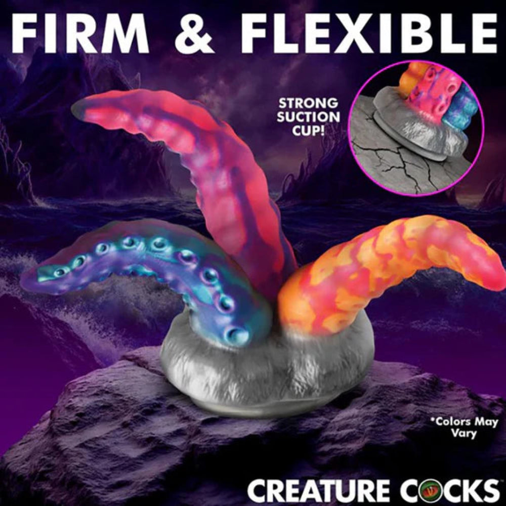 Creature Cocks 'Tenta-Trio' Dildo
