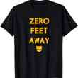 Zero Feet Away Gay Pride Tee - Black