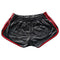 Rouge Leather Shorts - Red