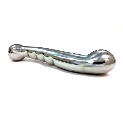 Rouge P-Spot/G-Spot Stainless Steel Dildo 7"