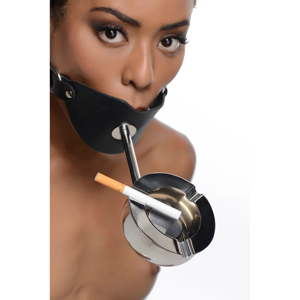Leather Ashtray Ball Gag