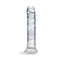 Naturally Yours - Gala - Sparkling Clear Dildo 6"
