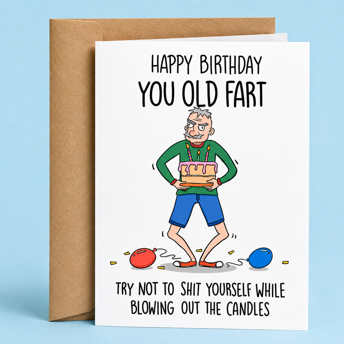 You Old Fart card