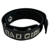 Leather Wordband Collar - Bad Girl