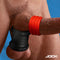 JOCK 2-in-1 Silicone Cock Ring -Red