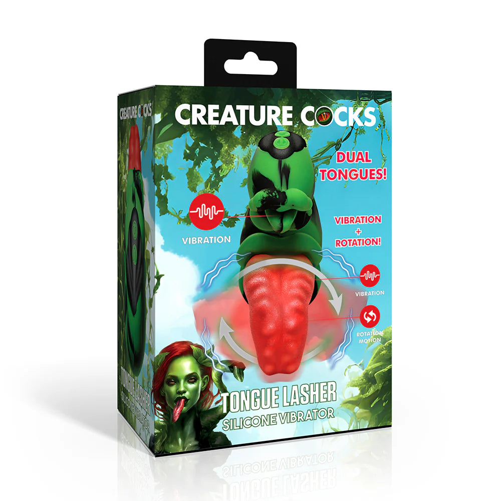 CC 'Tongue Lasher' Silicone Vibrator