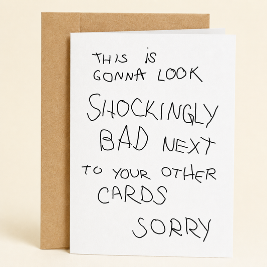 Shockingly Bad card