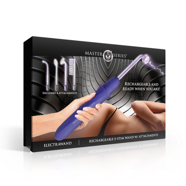 MS Elektra Rechargeable E-Stim Wand Kit -Purple
