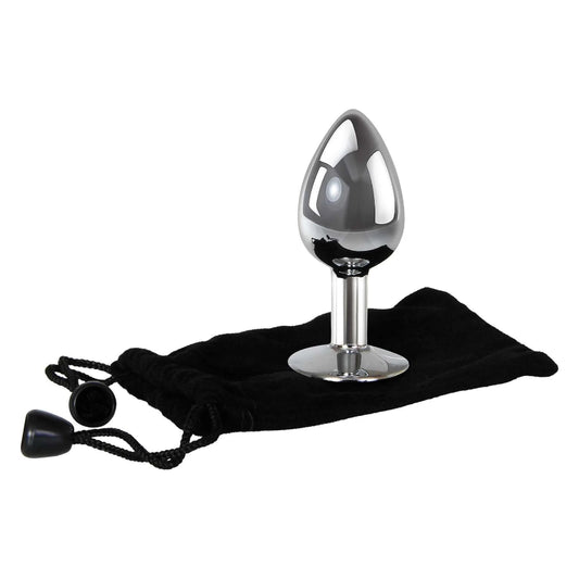 Adam & Eve 'Clear' Gem Anal Plug -Small