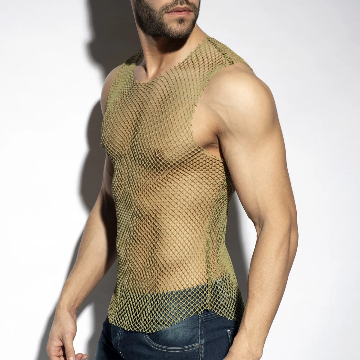 ES Collection Beachy Net Tank Top TS334 gallery