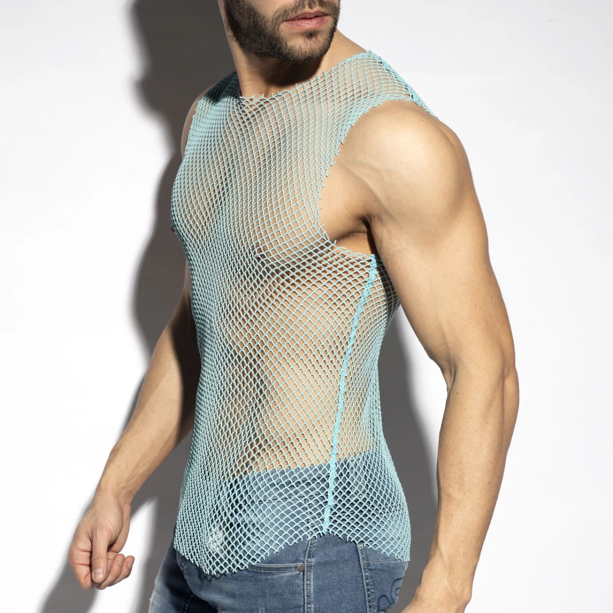 ES Collection Beachy Net Tank Top TS334 gallery