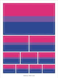 CC ''Bisexual'' Pride Flag Stickers