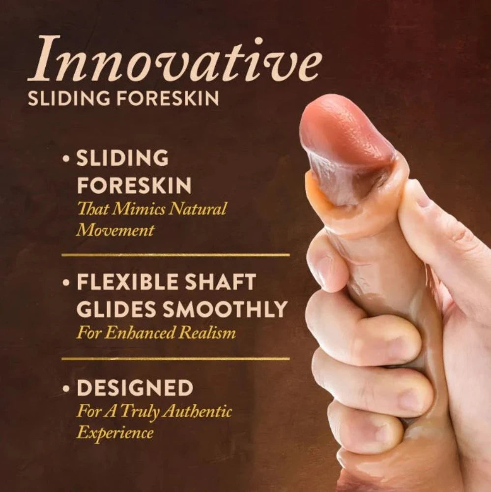 Renaissance 'DaVinci' - 8inch Sliding Dildo