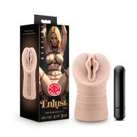 EnLust 'Destini' Vibrating Stroker -Beige
